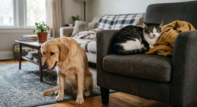 Stress bij hond en kat: herken de signalen