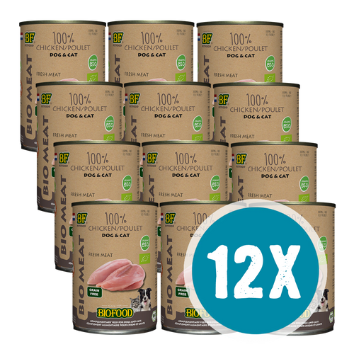 BIOFOOD Bio-Hähnchenfleisch (100 %)