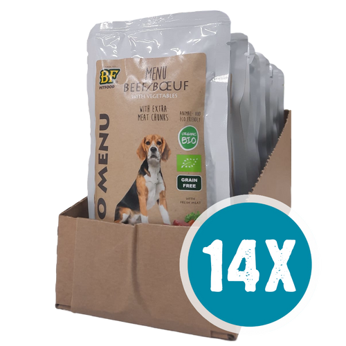 BIOFOOD Bio-Rindfleisch – Menü