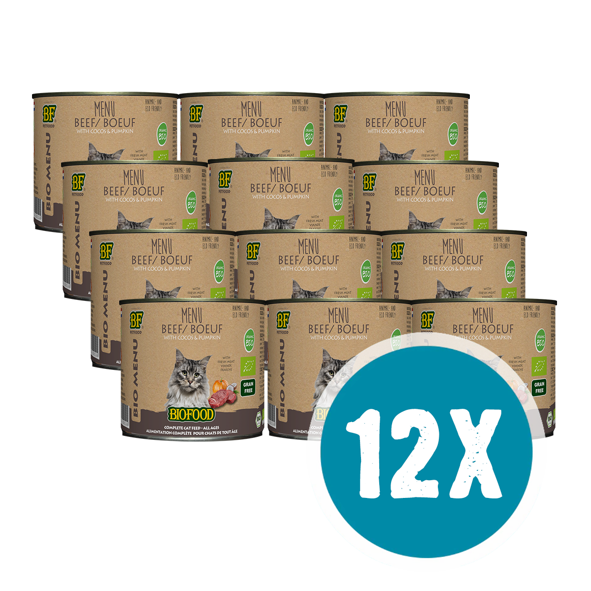 BIOFOOD Bio-Rindfleisch – Menü