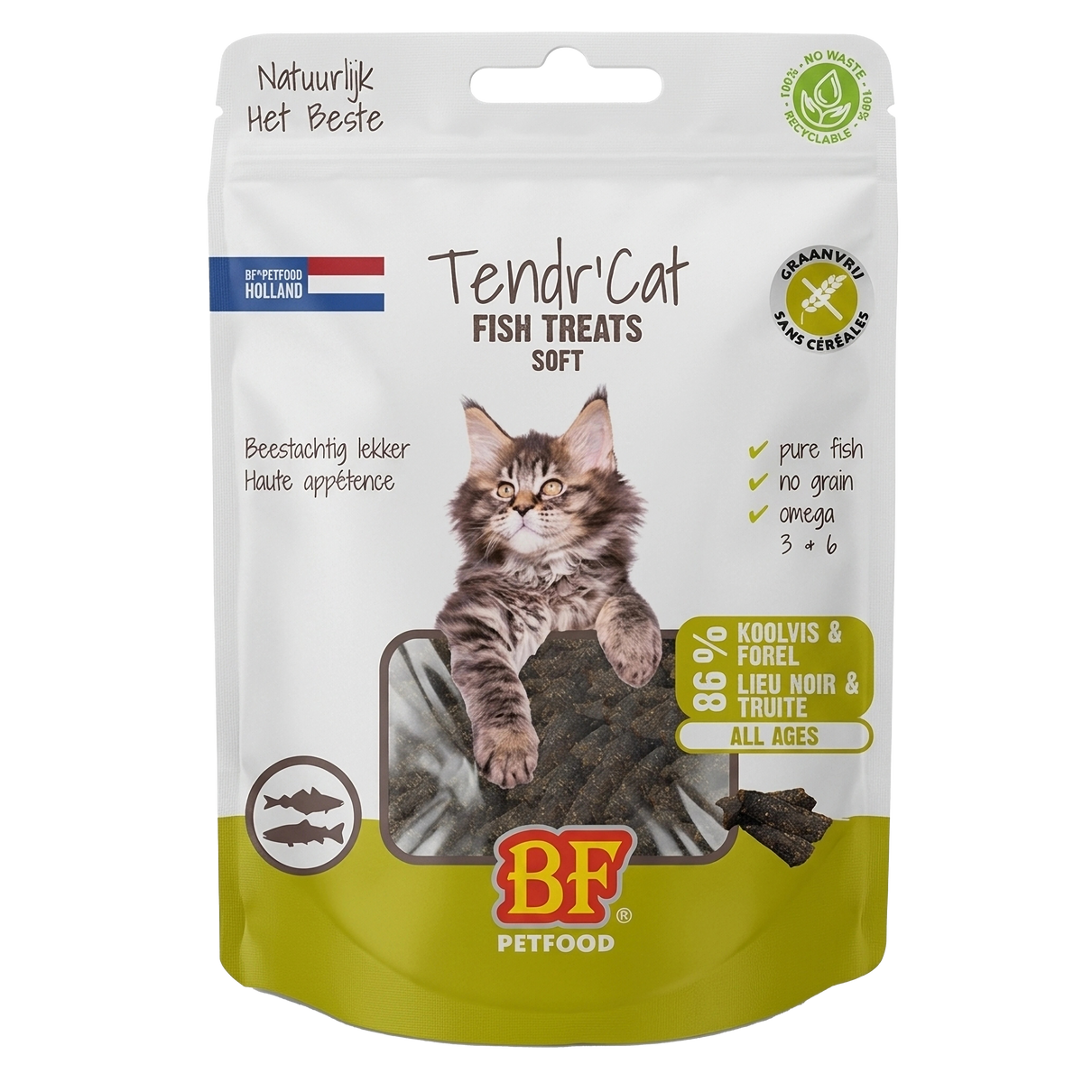 Tendr' Cat - Seelachs & Forelle