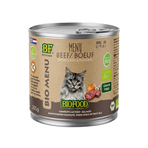 BIOFOOD Bio-Rindfleisch – Menü