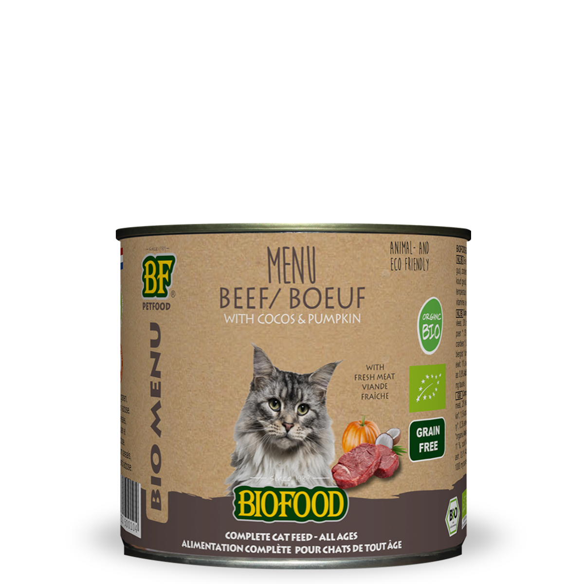 BIOFOOD Bio-Rindfleisch – Menü
