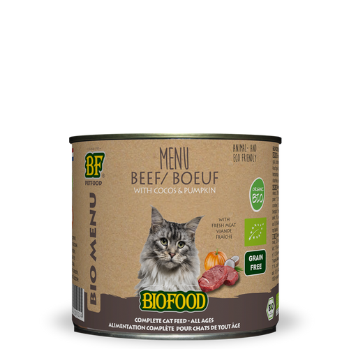 BIOFOOD Bio-Rindfleisch – Menü