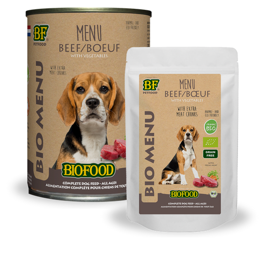 BIOFOOD Bio-Rindfleisch – Menü