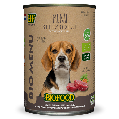 BIOFOOD Bio-Rindfleisch – Menü