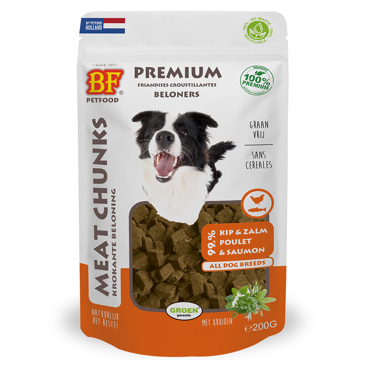 Meat Chunks Huhn & Lachs