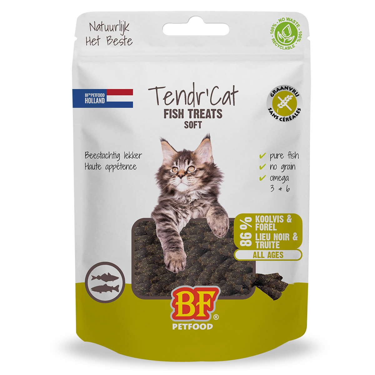 Tendr' Cat - Seelachs & Forelle
