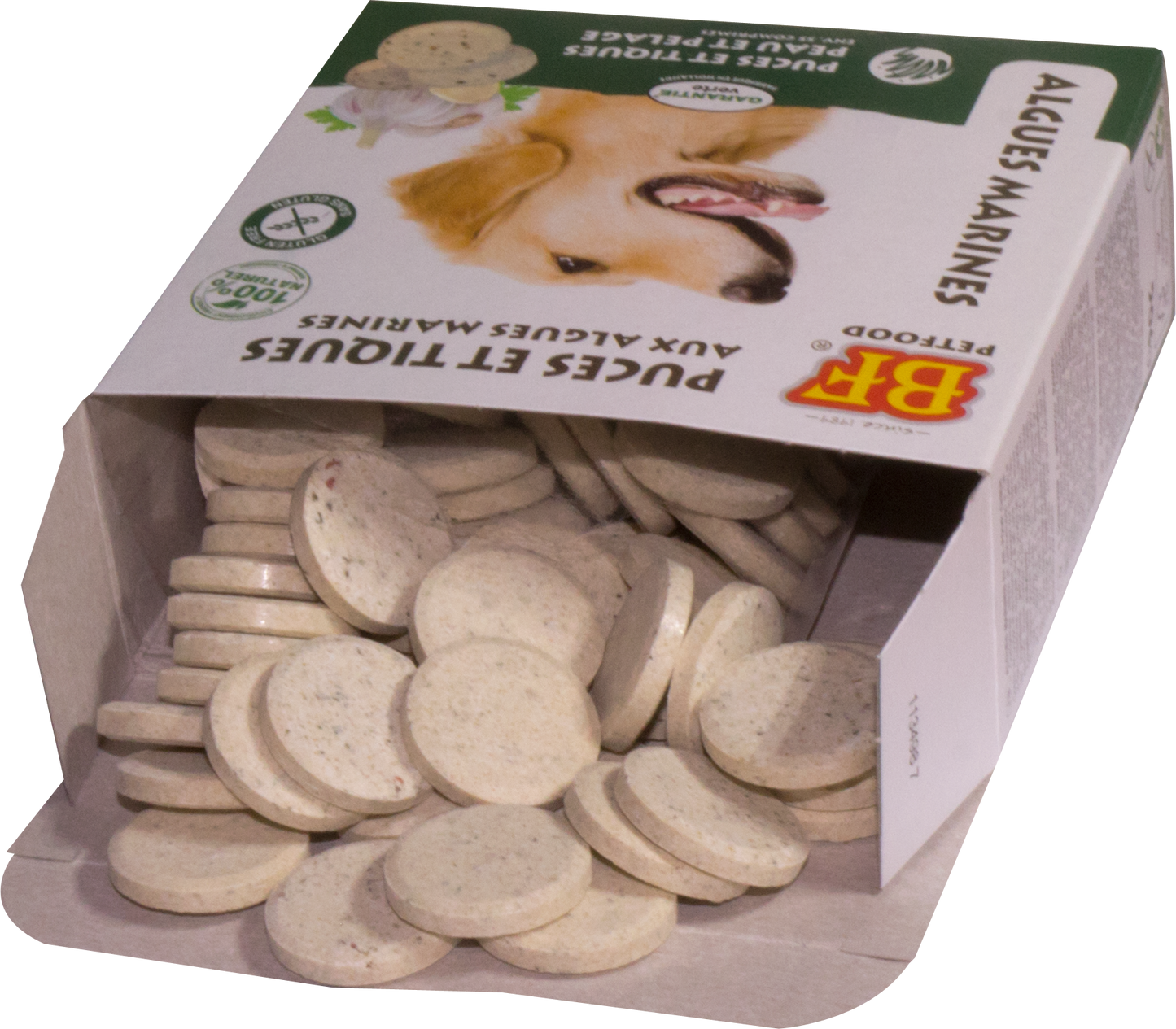 Knoblauch-Algen-Tabletten