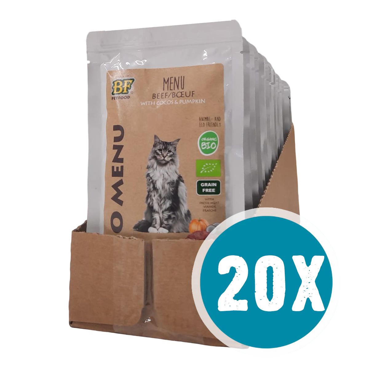BIOFOOD Bio-Rindfleisch – Menü