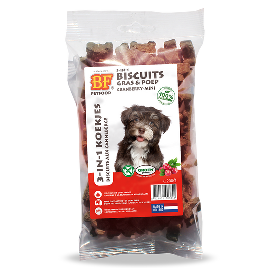 Hundekekse Grass & Poo - Cranberry Mini