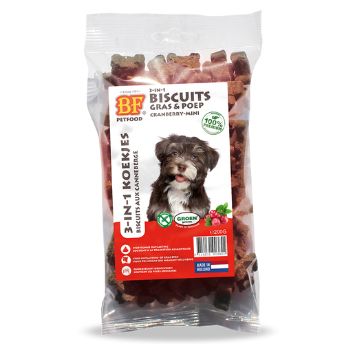 Hundekekse Grass & Poo - Cranberry Mini