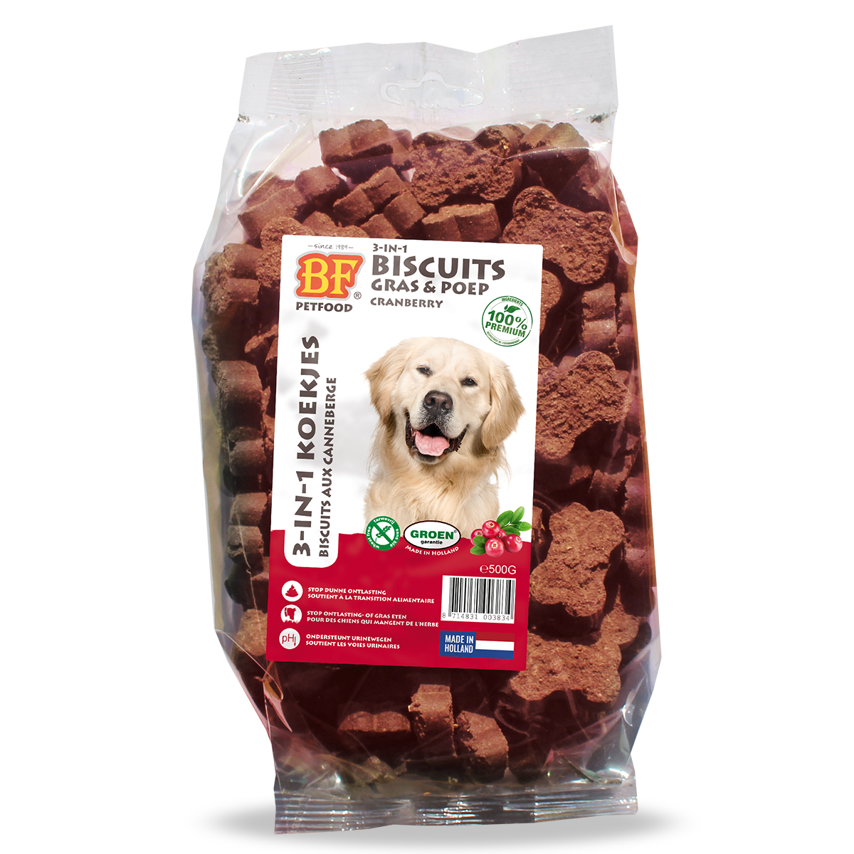 Hundekekse Grass & Poo - Cranberry