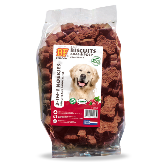 Hundekekse Grass & Poo - Cranberry