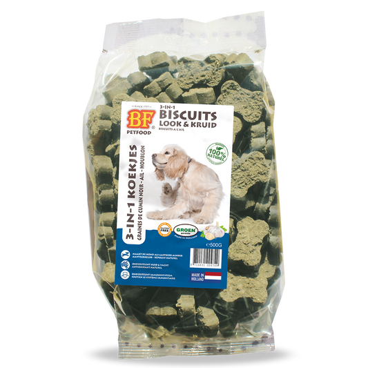 Hundekekse Knoblauch & Kräuter