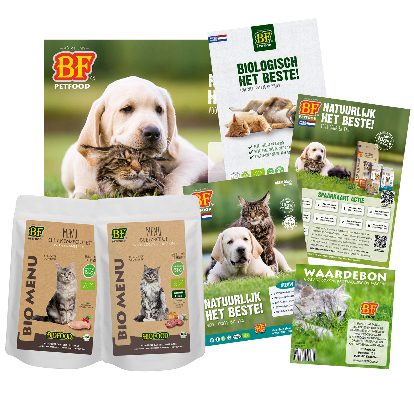 Kostenloses BIO-Testpaket für Katzen