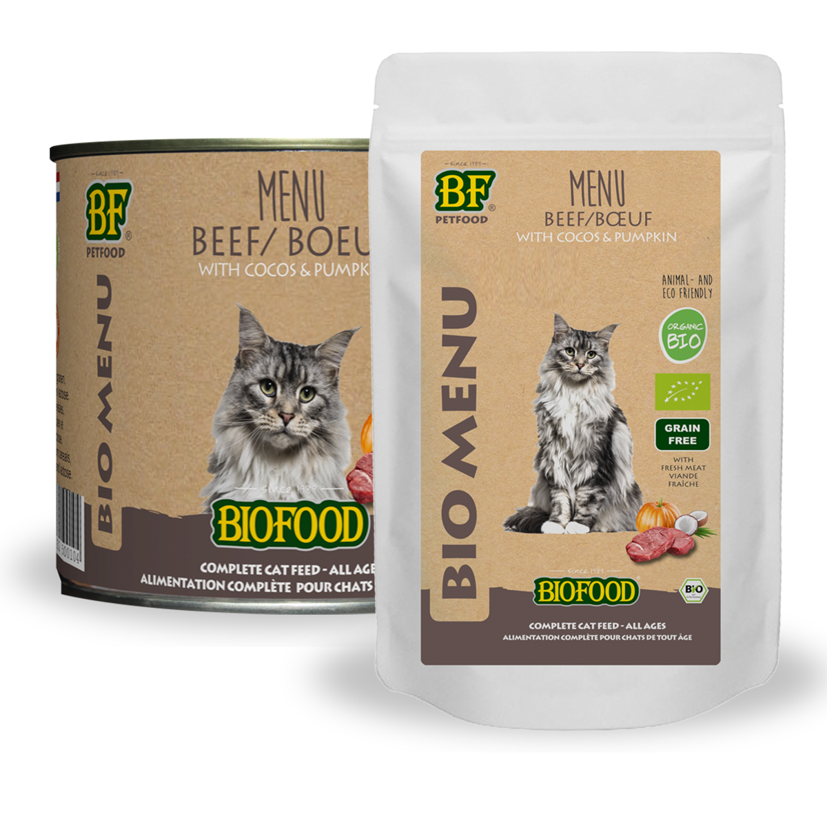 BIOFOOD Bio-Rindfleisch – Menü