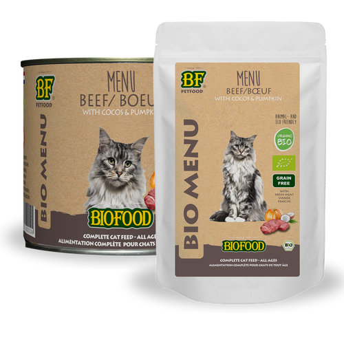 BIOFOOD Bio-Rindfleisch – Menü