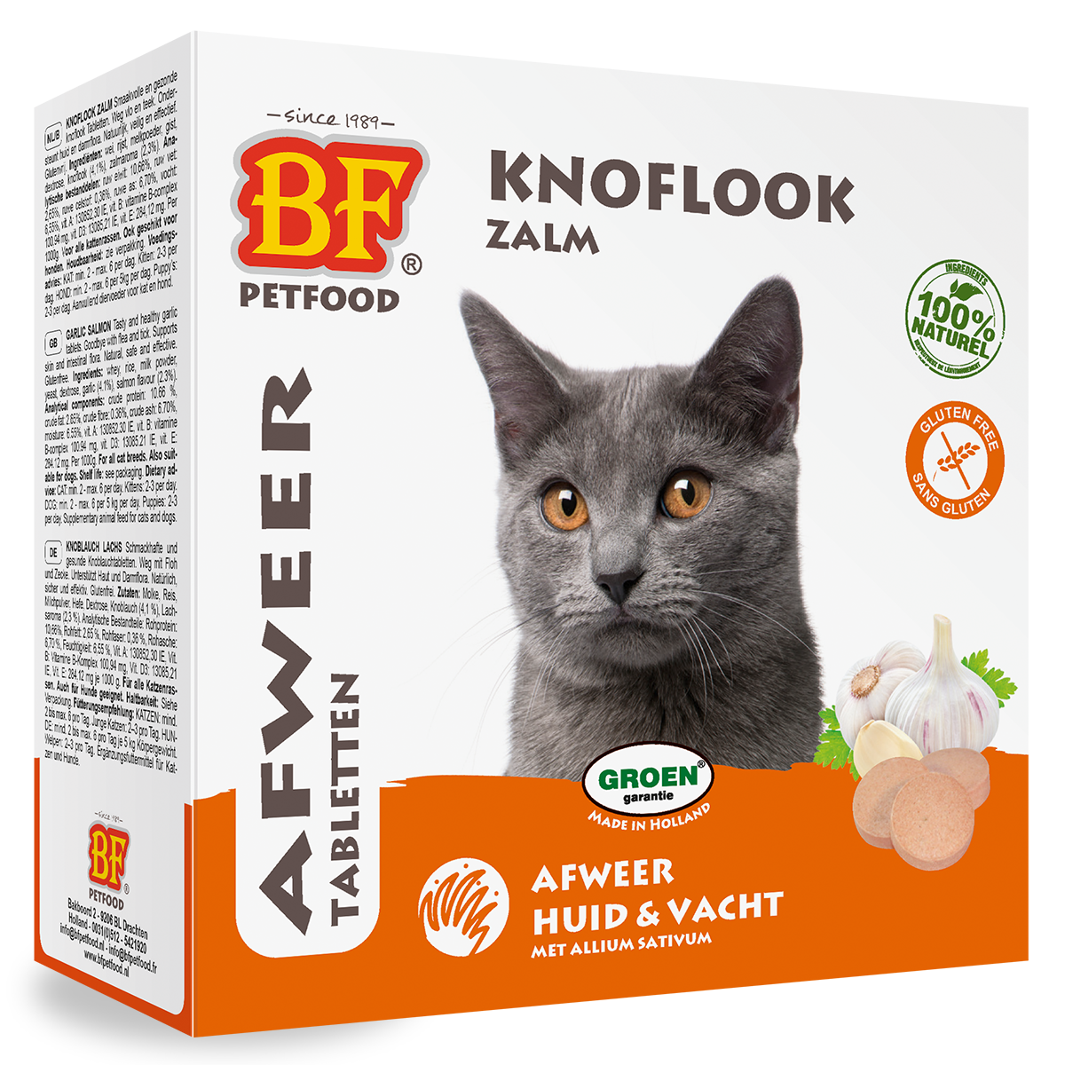 Knoblauch Lachs Tabletten