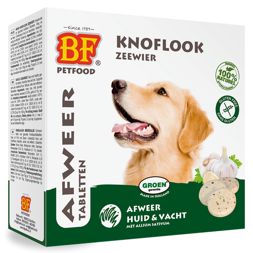 Knoblauch-Algen-Tabletten