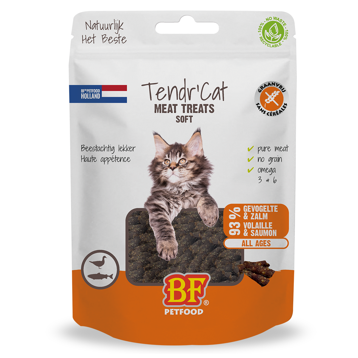 Tendr’ Cat - Geflügel & Lachs